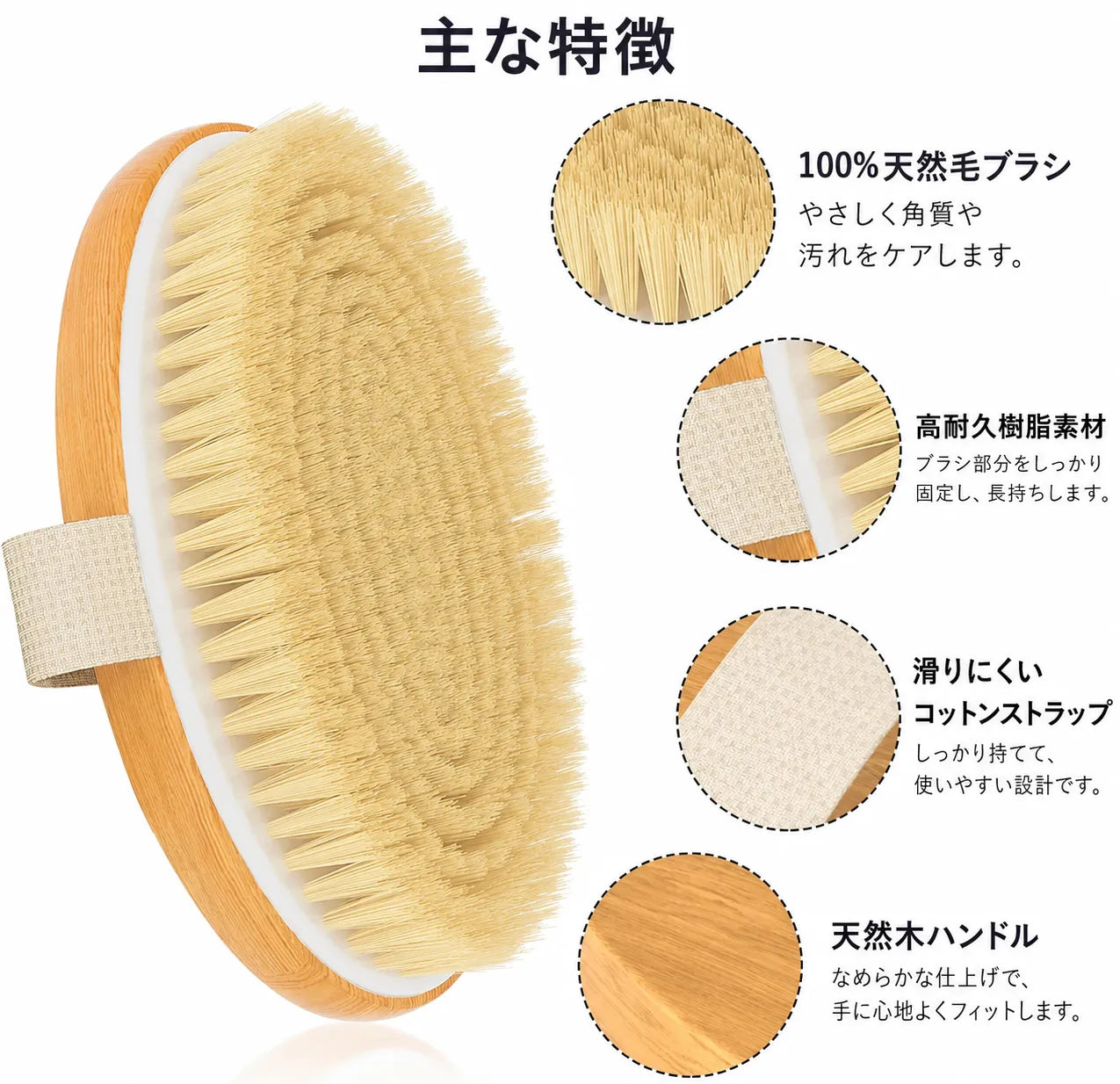 SilkySkin™ ボディブラシ 気になる凹凸ケアをサポート