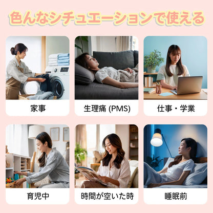 LunaTherm™ 生理痛時に使える温活ベルト。